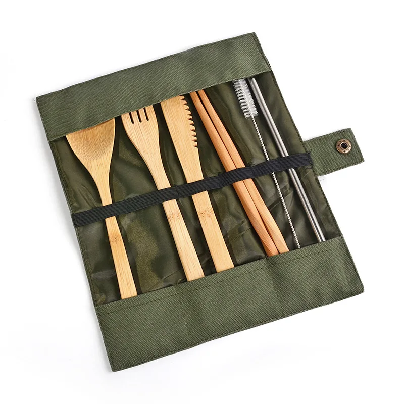 Unibird Wooden Dinnerware Set Bamboo Straw Flatware Cutlery Set Children Travel Camping Tableware with Cloth Bag Chopsticks Fork
Unibird Wooden Dinnerware Set Bamboo Straw Flatware Cutlery Set Children Travel Camping Tableware with Cloth Bag Chopsticks Fork