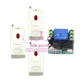 Free Shipping DC12V 10A 1 Channel RF Wireless Remote Control Switch/Radio Controlled Switch System Receiver&Transmitter
Free Shipping DC12V 10A 1 Channel RF Wireless Remote Control Switch/Radio Controlled Switch System Receiver&Transmitter