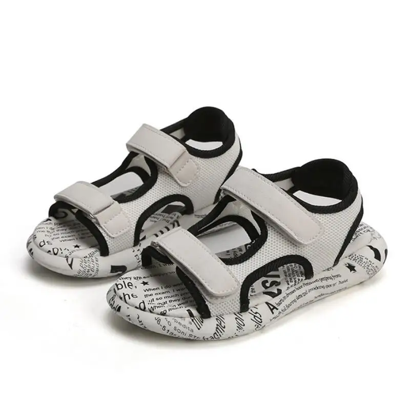 SKHEK Children Boys Sandals Summer Shoes Boys Soft Leather cut-outs kids Canvas Rain Soft Sole Sandals Breathable Flats Shoes
SKHEK Children Boys Sandals Summer Shoes Boys Soft Leather cut-outs kids Canvas Rain Soft Sole Sandals Breathable Flats Shoes