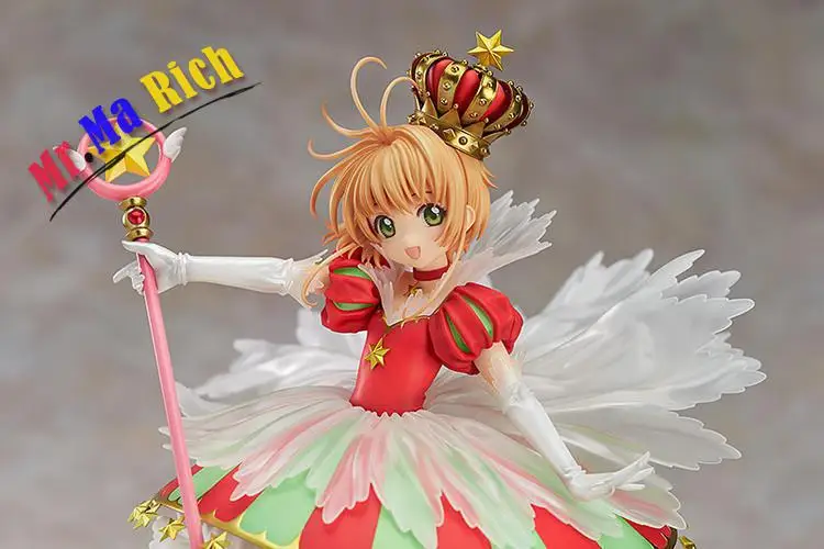 Аниме Cardcaptor Sakura Figma Kinomoto ПВХ фигурка Коллекционная модель игрушки кукла 27