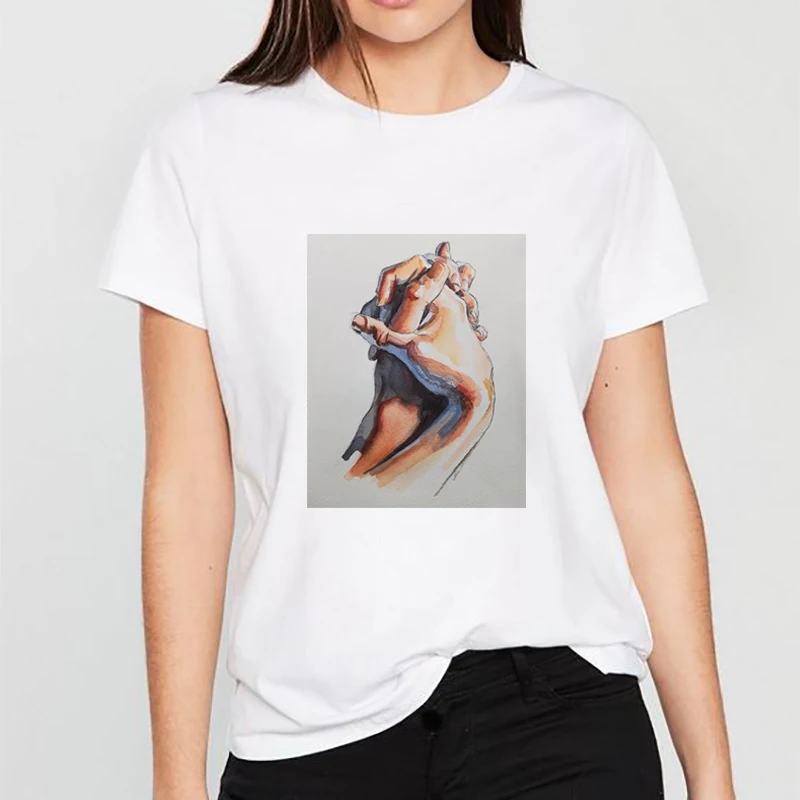 Women Clothing Love Hold Hand Graphic Tees Camiseta Mujer Kawaii Tops Aesthetic Tee Shirt Femme Streetwear Harajuku T Shirt
Women Clothing Love Hold Hand Graphic Tees Camiseta Mujer Kawaii Tops Aesthetic Tee Shirt Femme Streetwear Harajuku T Shirt