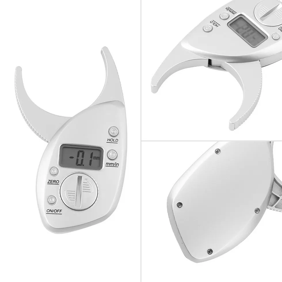 High 1pc Body Fat Caliper Monitors Electronic Digital body fat analyzer + Tape Measure Pack Skin Muscle Tester
High 1pc Body Fat Caliper Monitors Electronic Digital body fat analyzer + Tape Measure Pack Skin Muscle Tester