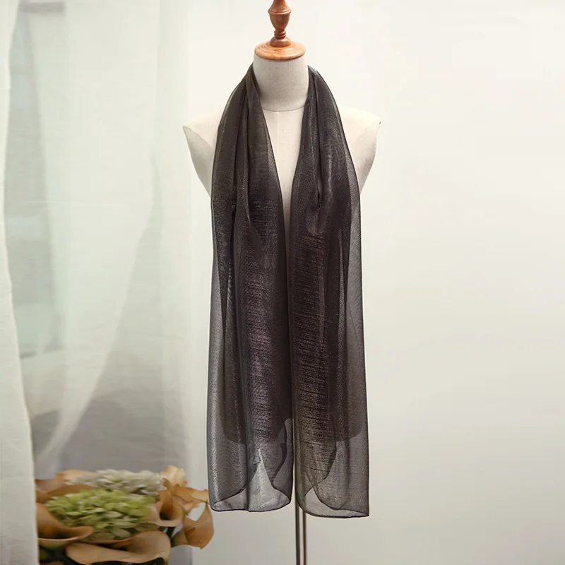 Genovega Luxury Brand Women Scarf Lurex Hijab For Female Long Wrap Skinny Glitter Scarf Black Metallic Shawl Ring Scarf Femme
Genovega Luxury Brand Women Scarf Lurex Hijab For Female Long Wrap Skinny Glitter Scarf Black Metallic Shawl Ring Scarf Femme