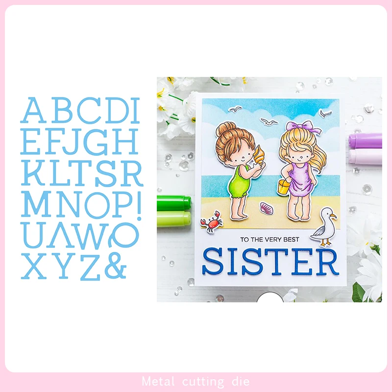26 letters words Metal Cutting Dies for DIY Scrapbooking Photo Album Decorative Embossing Paper Card Crafts Die Cut 2019
26 letters words Metal Cutting Dies for DIY Scrapbooking Photo Album Decorative Embossing Paper Card Crafts Die Cut 2019