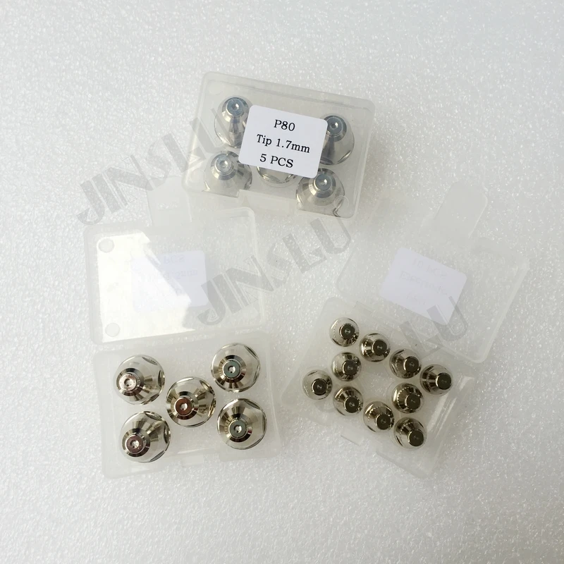 Free Shipping P80 P-80 Air Plasma Cutting Torch Consumables 10PCS Electrode & 10PCS Tip / Shield 1.7mm
Free Shipping P80 P-80 Air Plasma Cutting Torch Consumables 10PCS Electrode & 10PCS Tip / Shield 1.7mm
