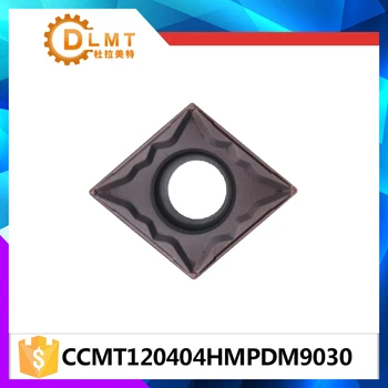 10PCS CCMT120404 HMPDM9030 Internal Turning Tools Carbide inserts Cutting CNC Tools Lathe tools Lathe cutter
10PCS CCMT120404 HMPDM9030 Internal Turning Tools Carbide inserts Cutting CNC Tools Lathe tools Lathe cutter