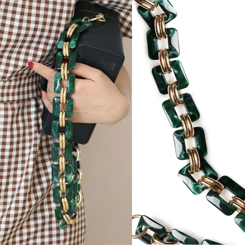 Luxury Designer 50cm Acrylic Alloy Strap High Quality Handbag Resin Chain Plastic Short Shoulder Strap Bag Belt Bag Accessories
Luxury Designer 50cm Acrylic Alloy Strap High Quality Handbag Resin Chain Plastic Short Shoulder Strap Bag Belt Bag Accessories