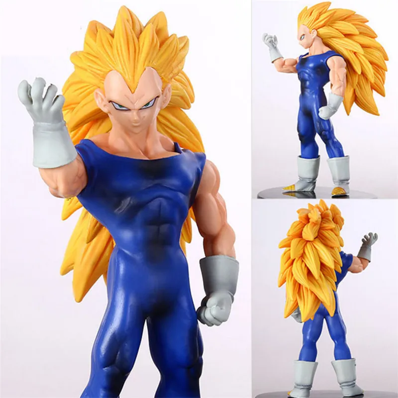 Anime Dragon Ball Z Vegeta Super Saiyan 3 Gold Hair Blood Enchanted Trunks Goku PVC Action Figure DBZ Collection Model 16
Anime Dragon Ball Z Vegeta Super Saiyan 3 Gold Hair Blood Enchanted Trunks Goku PVC Action Figure DBZ Collection Model 16