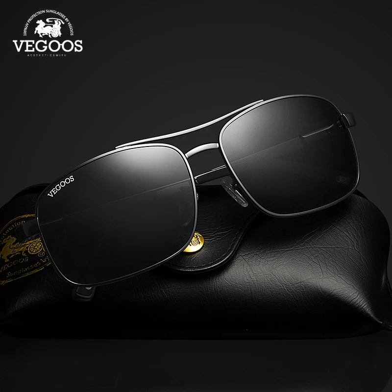 VEGOOS Brand Designer Polarized Sunglasses Men sun glasses whole retro aviation stainless frame oculos de sol masculino #3073
VEGOOS Brand Designer Polarized Sunglasses Men sun glasses whole retro aviation stainless frame oculos de sol masculino #3073