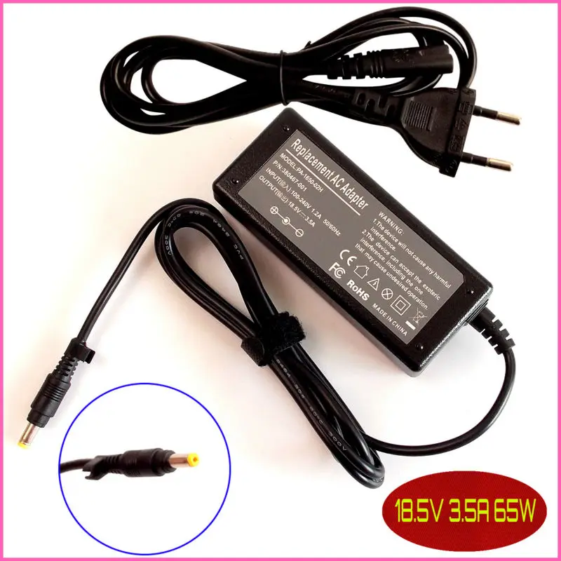 For HP COMPAQ 550 541 540 530 520 510 500 511 515 516 610 615 425 625 18.5V 3.5A Laptop Ac Adapter Charger POWER SUPPLY Cord
For HP COMPAQ 550 541 540 530 520 510 500 511 515 516 610 615 425 625 18.5V 3.5A Laptop Ac Adapter Charger POWER SUPPLY Cord