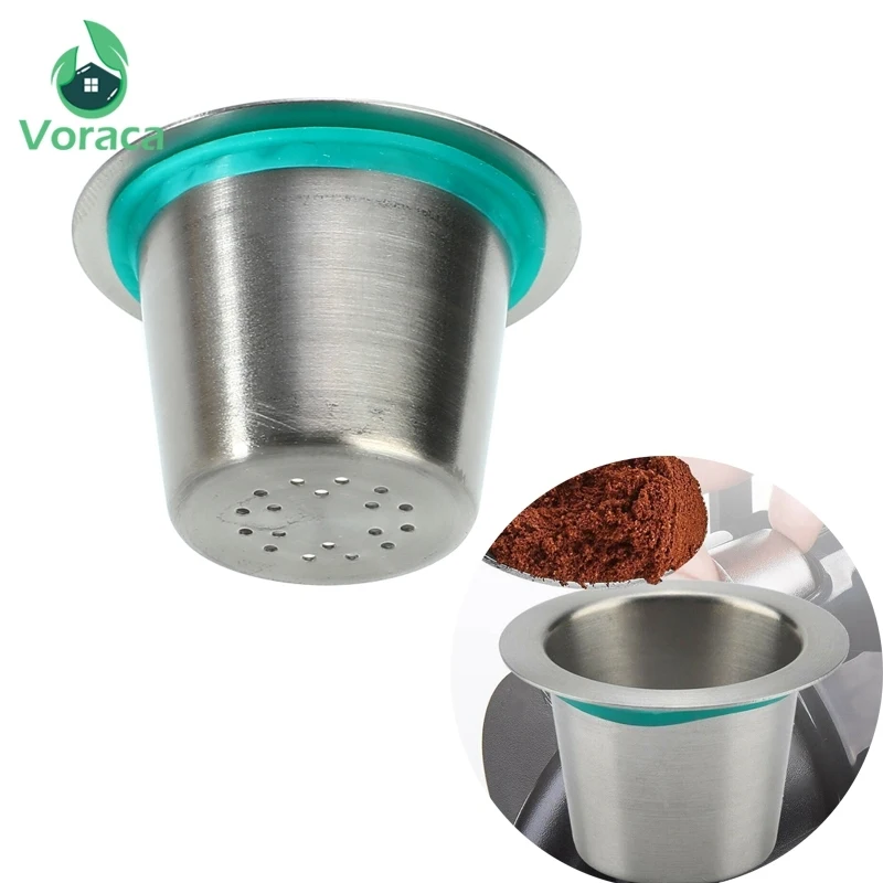 Reusable Stainless Steel Coffee Capsule for Nespresso Machine Italian Coffee Refillable Filter Cup Capsule Stickers Lids Seals
Reusable Stainless Steel Coffee Capsule for Nespresso Machine Italian Coffee Refillable Filter Cup Capsule Stickers Lids Seals