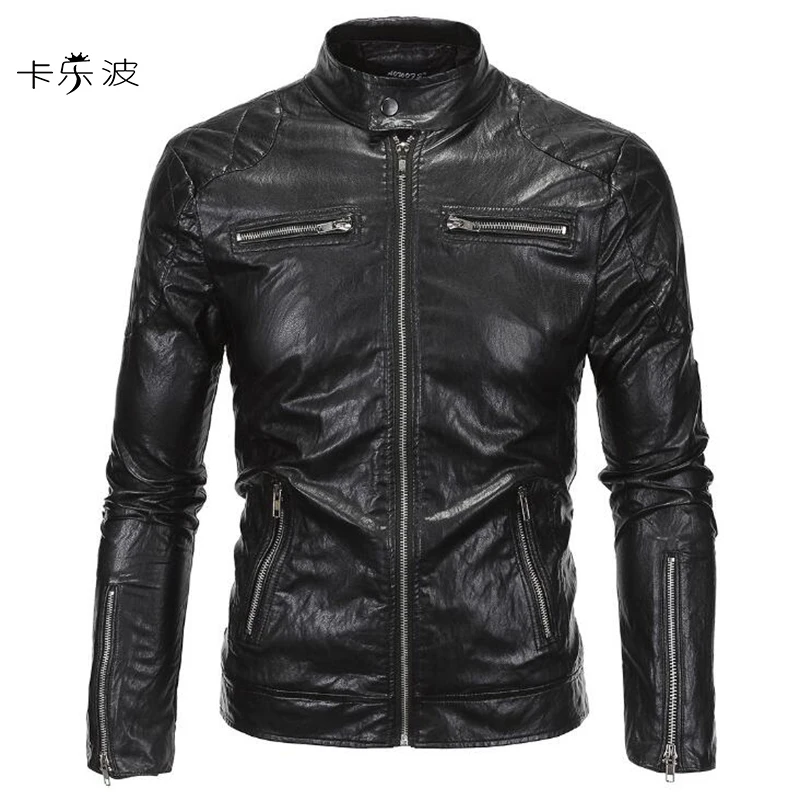 KALEBO new men's jacket spring and autumn flying bomber jacket warm windproof leather coat quality large size M-5XL choice
KALEBO new men's jacket spring and autumn flying bomber jacket warm windproof leather coat quality large size M-5XL choice