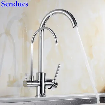 Senducs Filter Kitchen Sink Faucet With Dual Handle Kitchen Sink Mixer Tap Hot Cold Water Taps Chrome Water Purifier Tap
Senducs Filter Kitchen Sink Faucet With Dual Handle Kitchen Sink Mixer Tap Hot Cold Water Taps Chrome Water Purifier Tap
