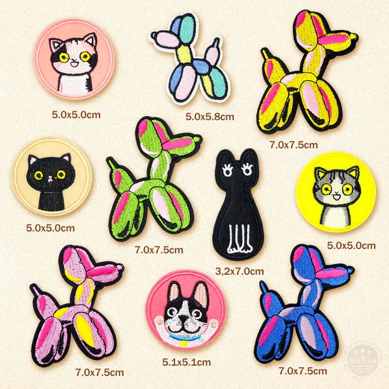Dog Cat Pet Embroidered Patch Applique Cute Patches Fabric Badge Garment DIY Apparel Accessories Badges
Dog Cat Pet Embroidered Patch Applique Cute Patches Fabric Badge Garment DIY Apparel Accessories Badges