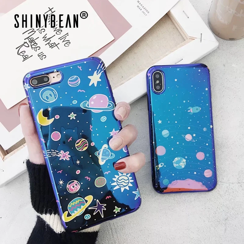 ShinyBean For iPhone 8 Case Universe Series Blue-ray Phone Cases For iphone X 8 7 6 6S Plus Cartoon Cosmos Moon Star Plant Cover
ShinyBean For iPhone 8 Case Universe Series Blue-ray Phone Cases For iphone X 8 7 6 6S Plus Cartoon Cosmos Moon Star Plant Cover
