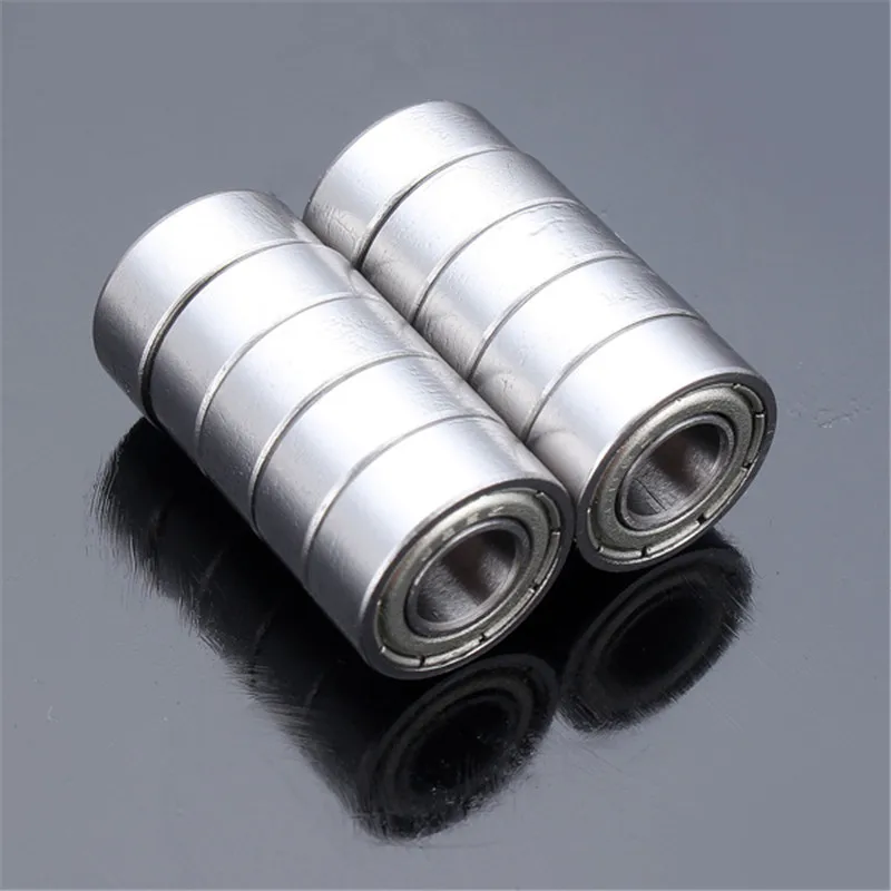 

SULEVE New 10pcs/set 698ZZ 8x19x6mm Steel Sealed Shielded Deep Groove Ball Bearings for Automobiles Household Appliances Motors