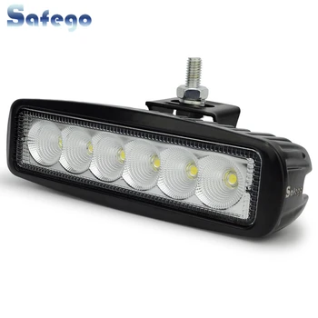 Safego 18w led work light bar 12V spot flood fog lamp LED off road Led offroad light bar car trucks ATV 4X4 4WD tractor 24V
Safego 18w led work light bar 12V spot flood fog lamp LED off road Led offroad light bar car trucks ATV 4X4 4WD tractor 24V
