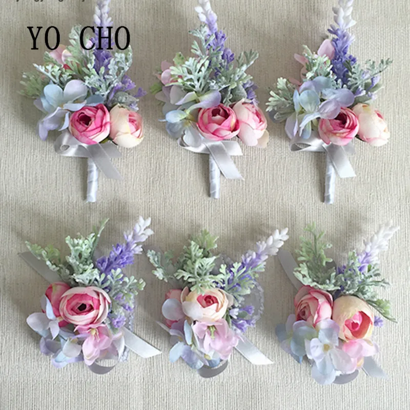 YO CHO Orchid Wedding Grooms Buttonhole Lapel Pin Flower Boutonniere Bride Bracelet Prom Accessories Party Wrist Corsage Pink
YO CHO Orchid Wedding Grooms Buttonhole Lapel Pin Flower Boutonniere Bride Bracelet Prom Accessories Party Wrist Corsage Pink