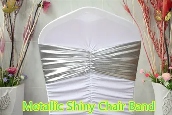 100PCS Foil Two-way Metallic Shiny Stretch/Lycra Spandex Chair Bands For Wedding
100PCS Foil Two-way Metallic Shiny Stretch/Lycra Spandex Chair Bands For Wedding