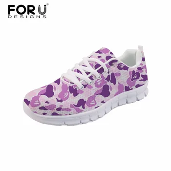 FORUDESIGNS 2018 Fashion Camouflage Prints Women Flats Shoes Women's Sneakers Spring Casual Comfortable Mesh Shoes Flats Female
FORUDESIGNS 2018 Fashion Camouflage Prints Women Flats Shoes Women's Sneakers Spring Casual Comfortable Mesh Shoes Flats Female