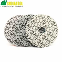 SHDIATOOL 1set/3pcs 100mm 3-Steps Diamond Resin Bond Polishing Pads 4" wet sanding disc For polishing Stone Marble
SHDIATOOL 1set/3pcs 100mm 3-Steps Diamond Resin Bond Polishing Pads 4" wet sanding disc For polishing Stone Marble