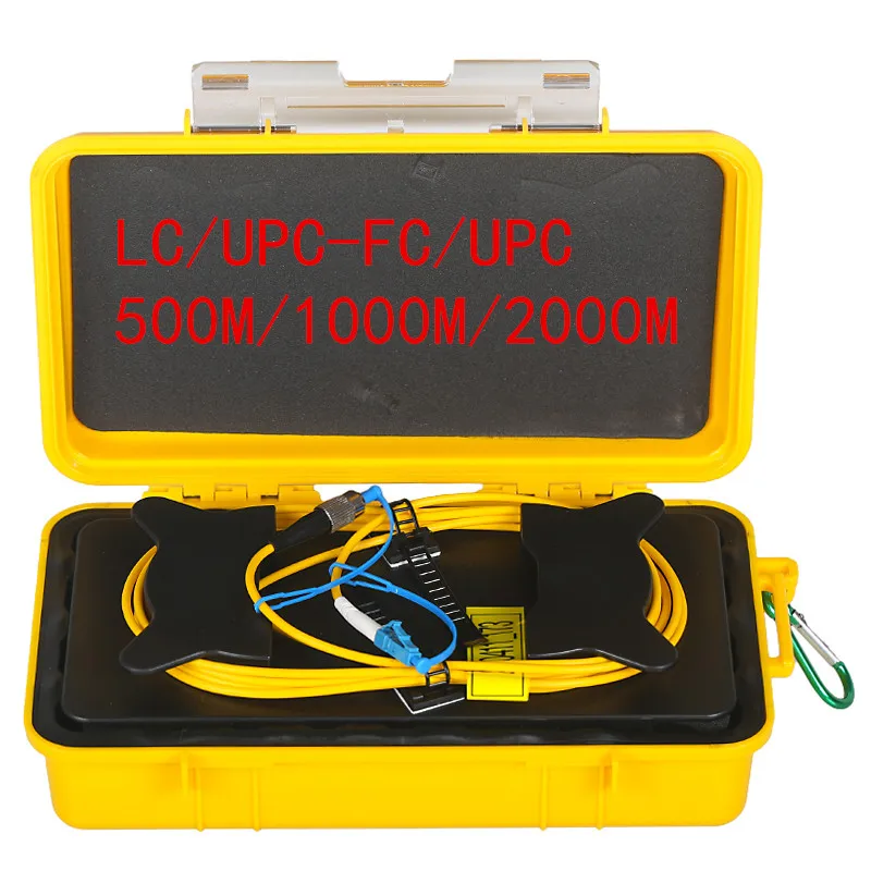 Free shipping LC/UPC-FC/UPC OTDR Dead Zone Eliminator,Fiber Rings ,Fiber Optic OTDR Launch Cable Box 500M 1Km 2Km SM 1310/1550nm
Free shipping LC/UPC-FC/UPC OTDR Dead Zone Eliminator,Fiber Rings ,Fiber Optic OTDR Launch Cable Box 500M 1Km 2Km SM 1310/1550nm