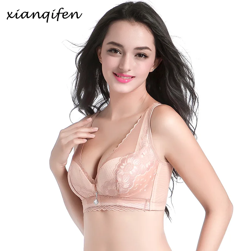 xianqifen 2019deep V vest bralette sexy lingerie plus size bralette thin brassiere girl super push up wireless lace intimates bh
xianqifen 2019deep V vest bralette sexy lingerie plus size bralette thin brassiere girl super push up wireless lace intimates bh