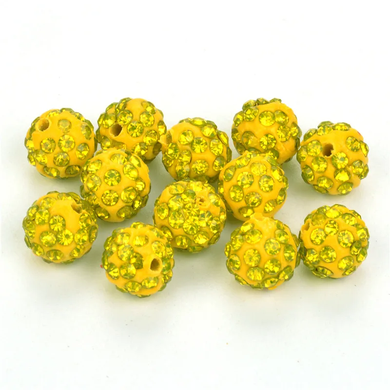 33color 50pcs 10mm Lemon Yellow Shamballa Beads Clay Pave Rhinestone Crystal Shamballa Ball Beads For DIY Jewelry Making 
33color 50pcs 10mm Lemon Yellow Shamballa Beads Clay Pave Rhinestone Crystal Shamballa Ball Beads For DIY Jewelry Making