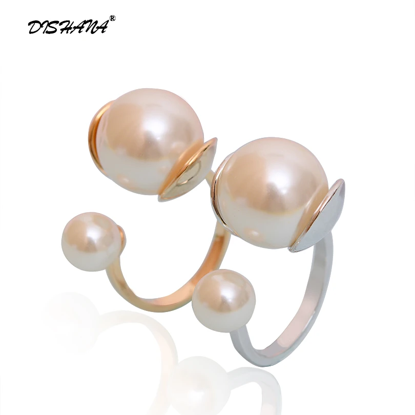 New Arrival Fashion Jewelry Adjustable Asymmetry imitation pearl Jewelry Ring Elegant white Double Pearls Ring (KA0149)
New Arrival Fashion Jewelry Adjustable Asymmetry imitation pearl Jewelry Ring Elegant white Double Pearls Ring (KA0149)