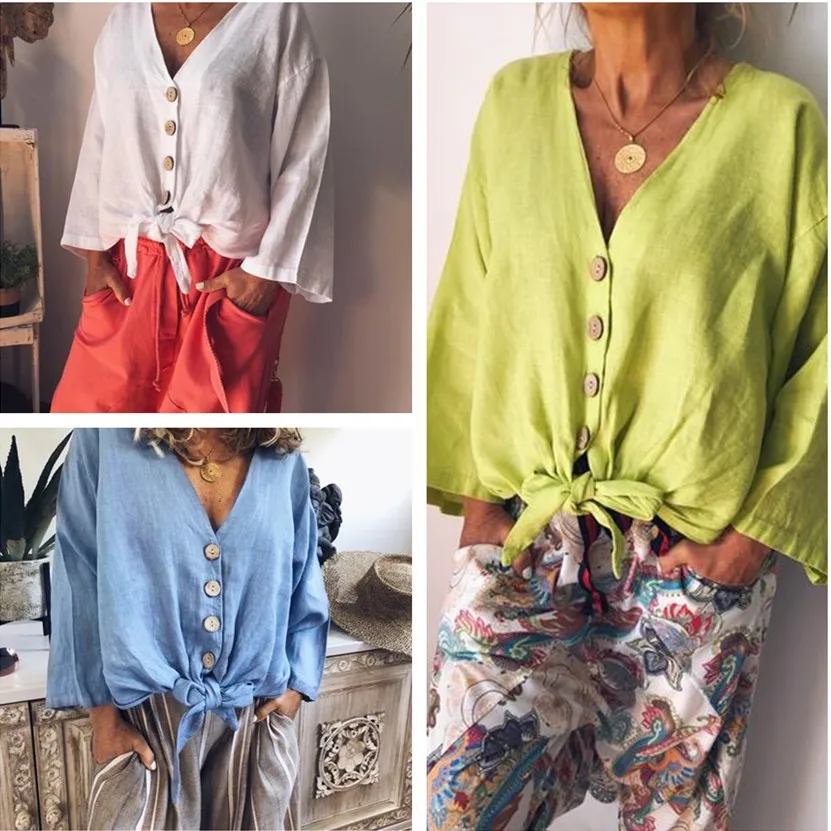 Autumn 2019 Casual Women Cotton and Linen Shirts Spring Loose Long Sleeve White Shirt Fashion Streetwear Elegant Ladies Blouses
Autumn 2019 Casual Women Cotton and Linen Shirts Spring Loose Long Sleeve White Shirt Fashion Streetwear Elegant Ladies Blouses
