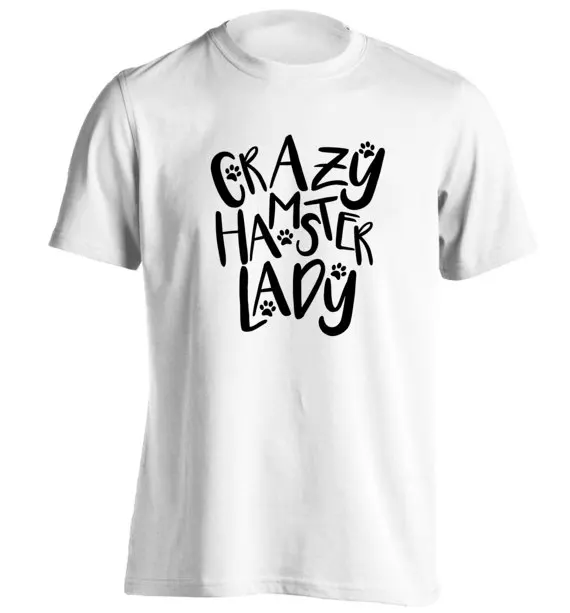 Crazy hamster lady t-shirt animal pet love heart crazy mad gift tumblr instagram hipster paw print funny slogan furry-D455
Crazy hamster lady t-shirt animal pet love heart crazy mad gift tumblr instagram hipster paw print funny slogan furry-D455