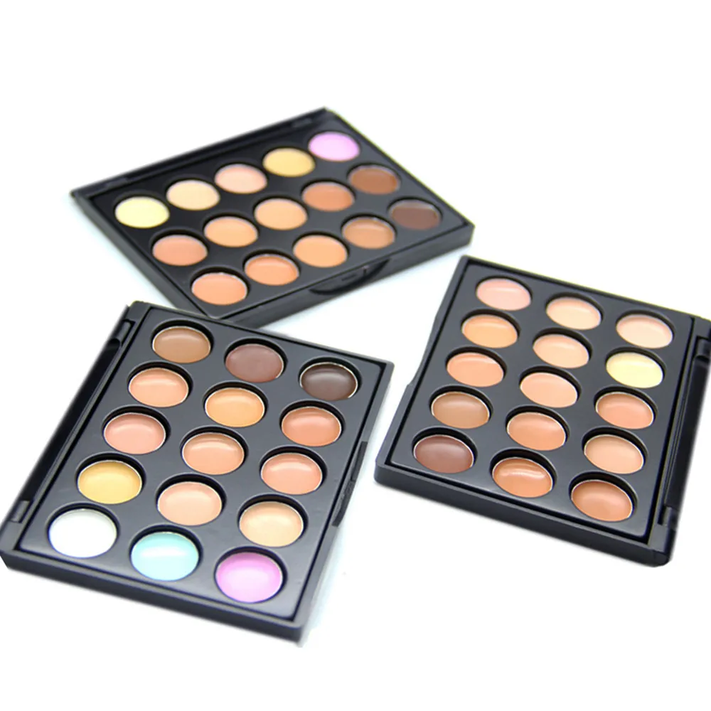 3 Styles 15 Colors Mini Professional Face Creamy Hide Blemish Make-up Concealer Concealer Cream Set Natural Facial Beauty Base
3 Styles 15 Colors Mini Professional Face Creamy Hide Blemish Make-up Concealer Concealer Cream Set Natural Facial Beauty Base