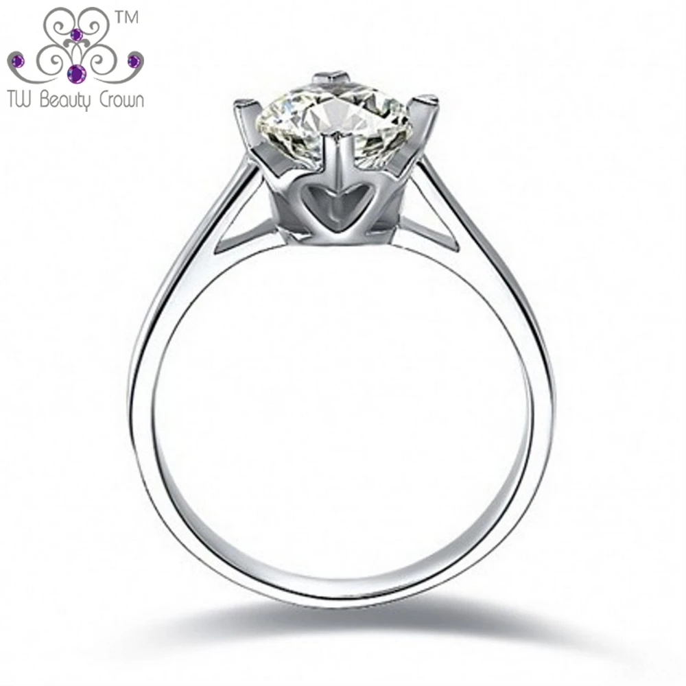 2 Carats Real 925 Sterling Silver Big Crown Round Heart CZ Wedding & Engagement Rings for Women Wife Female Anniversary Jewelry
2 Carats Real 925 Sterling Silver Big Crown Round Heart CZ Wedding & Engagement Rings for Women Wife Female Anniversary Jewelry