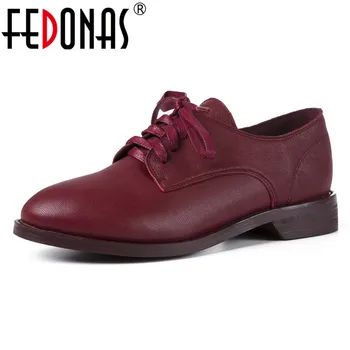FEDONAS 2019 Spring Autumn Concise Casual Pumps Women Classic Design Cross-tied Shoes Woman Genuine Leather Basic Female Shoes
FEDONAS 2019 Spring Autumn Concise Casual Pumps Women Classic Design Cross-tied Shoes Woman Genuine Leather Basic Female Shoes