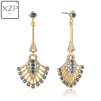 XZP BOHO Metal Peacock Pendant Earrings Women Long Dangle Earrings Eardrop Austrian Crystal Pave Ornaments Jewelry Oorbellen
XZP BOHO Metal Peacock Pendant Earrings Women Long Dangle Earrings Eardrop Austrian Crystal Pave Ornaments Jewelry Oorbellen