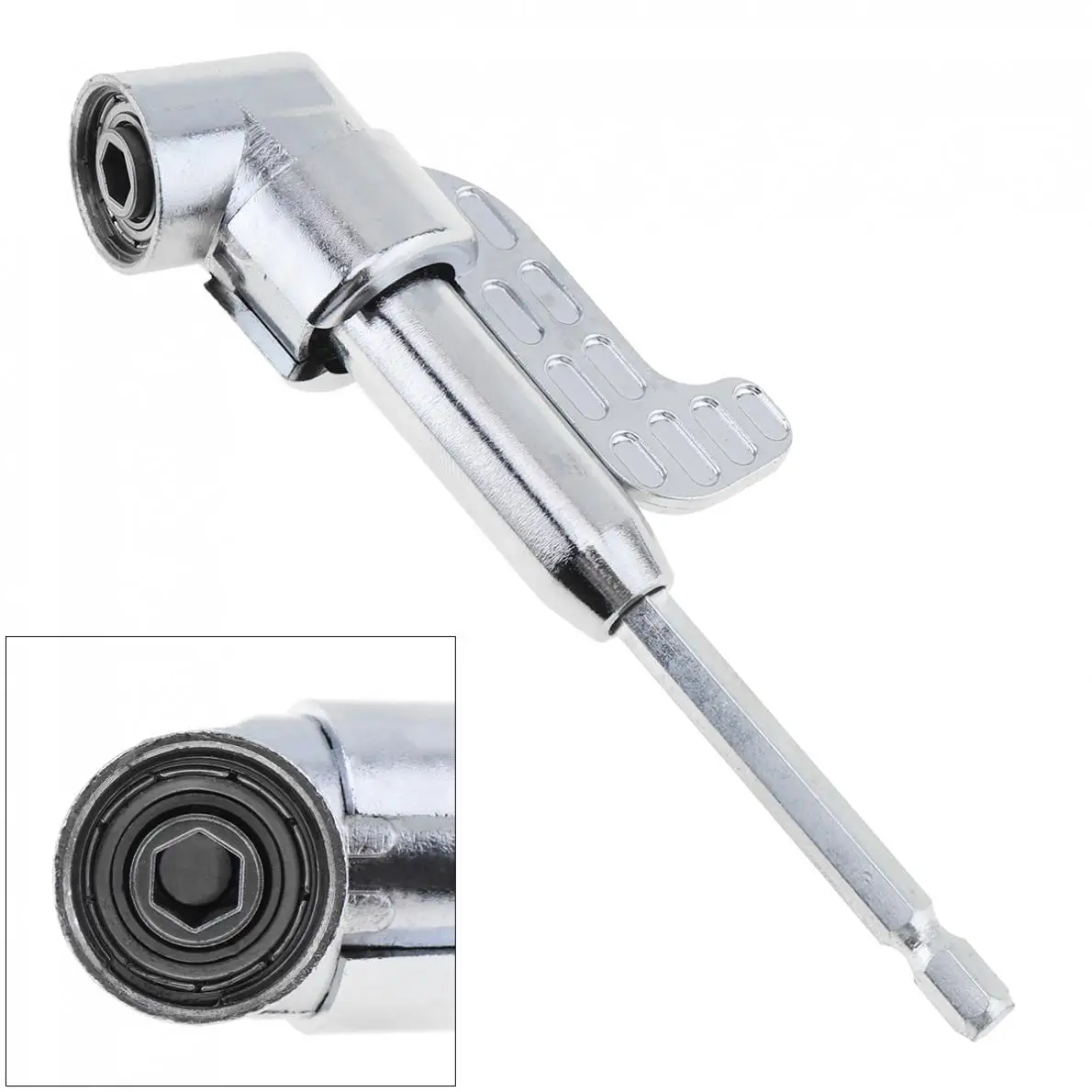 1/4 Inch Magnetic Bit Angle Driver Screwdriver Bits 105 Degree Adjustable Angle Bit Driver Adapter Screwdriver Head Angle Driver
1/4 Inch Magnetic Bit Angle Driver Screwdriver Bits 105 Degree Adjustable Angle Bit Driver Adapter Screwdriver Head Angle Driver
