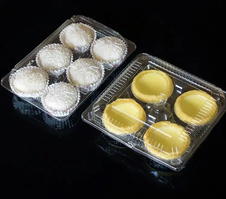 Blister Transparent Cake Mooncake Boxes Cupcake Cookie Egg Tart Packaging Boxes Hold 4/6 Cakes SN1706
Blister Transparent Cake Mooncake Boxes Cupcake Cookie Egg Tart Packaging Boxes Hold 4/6 Cakes SN1706