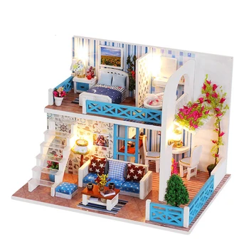 DIY Miniature Dollhouse Mini Creative Romantic House Kits for Friends Children Lovers
DIY Miniature Dollhouse Mini Creative Romantic House Kits for Friends Children Lovers