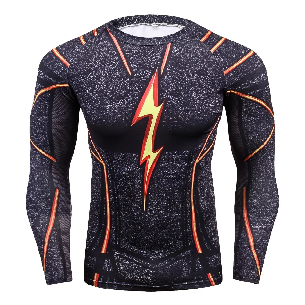 2018 FLASH Compression Shirt Men 3D Printed T-shirts Men Raglan Long Sleeve Cosplay Costume Tops Male fitness body building Clot
2018 FLASH Compression Shirt Men 3D Printed T-shirts Men Raglan Long Sleeve Cosplay Costume Tops Male fitness body building Clot