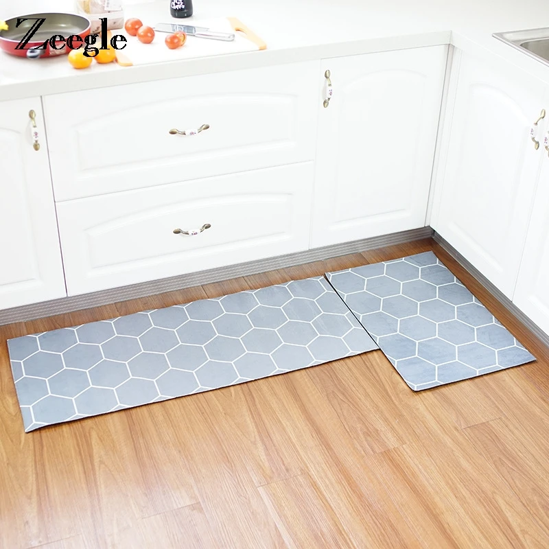 Zeegle Kitchen Mat Home Entrance/Hallway Doormat Anti-Slip Bathroom Carpet Absorb Water Kitchen Carpet/Rug
Zeegle Kitchen Mat Home Entrance/Hallway Doormat Anti-Slip Bathroom Carpet Absorb Water Kitchen Carpet/Rug