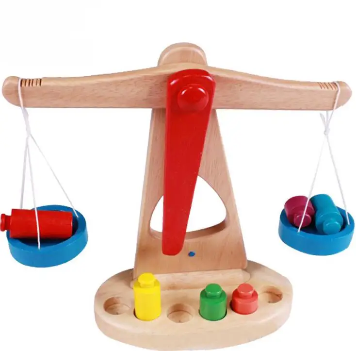 1 SET Safe Kid Children Math Toy Gift Small Wooden Balance Scale with 6 Weights for Kids Math Education Toy
1 SET Safe Kid Children Math Toy Gift Small Wooden Balance Scale with 6 Weights for Kids Math Education Toy
