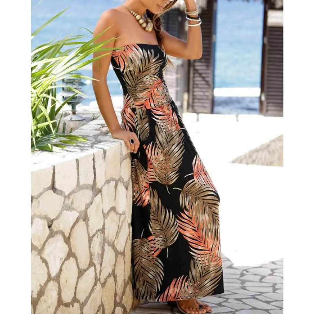 Evening Party Dress Maxi Dress 2019 Women Floral Print Boho Beach Sleeveless Summer Dresses Sundress Vestidos Boho Plus Size XL
Evening Party Dress Maxi Dress 2019 Women Floral Print Boho Beach Sleeveless Summer Dresses Sundress Vestidos Boho Plus Size XL