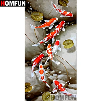HOMFUN Full Square/Round Drill 5D DIY Diamond Painting "Animal fish" 3D Embroidery Cross Stitch 5D Decor Gift A16465
HOMFUN Full Square/Round Drill 5D DIY Diamond Painting "Animal fish" 3D Embroidery Cross Stitch 5D Decor Gift A16465