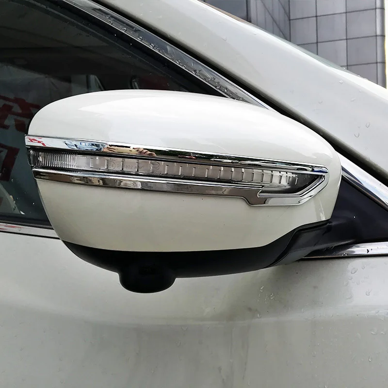 CHROME REAR FOG LIGHTS COVERS TRIM SURROUND MOLDING CAPS for VW TIGUAN 2007-2016