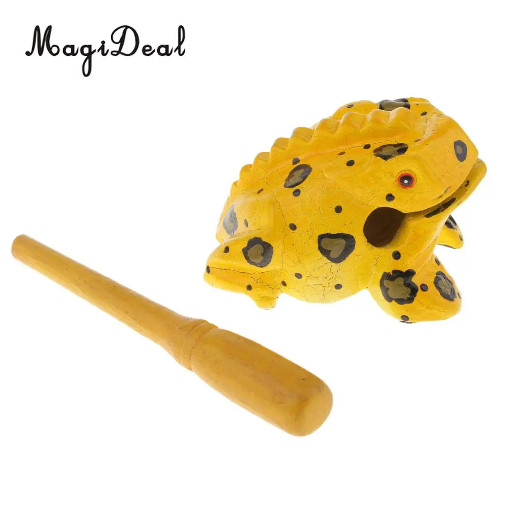 Ancient Siamese Wooden Croaking Frog Musical Instrument! Good Luck &Fortune!