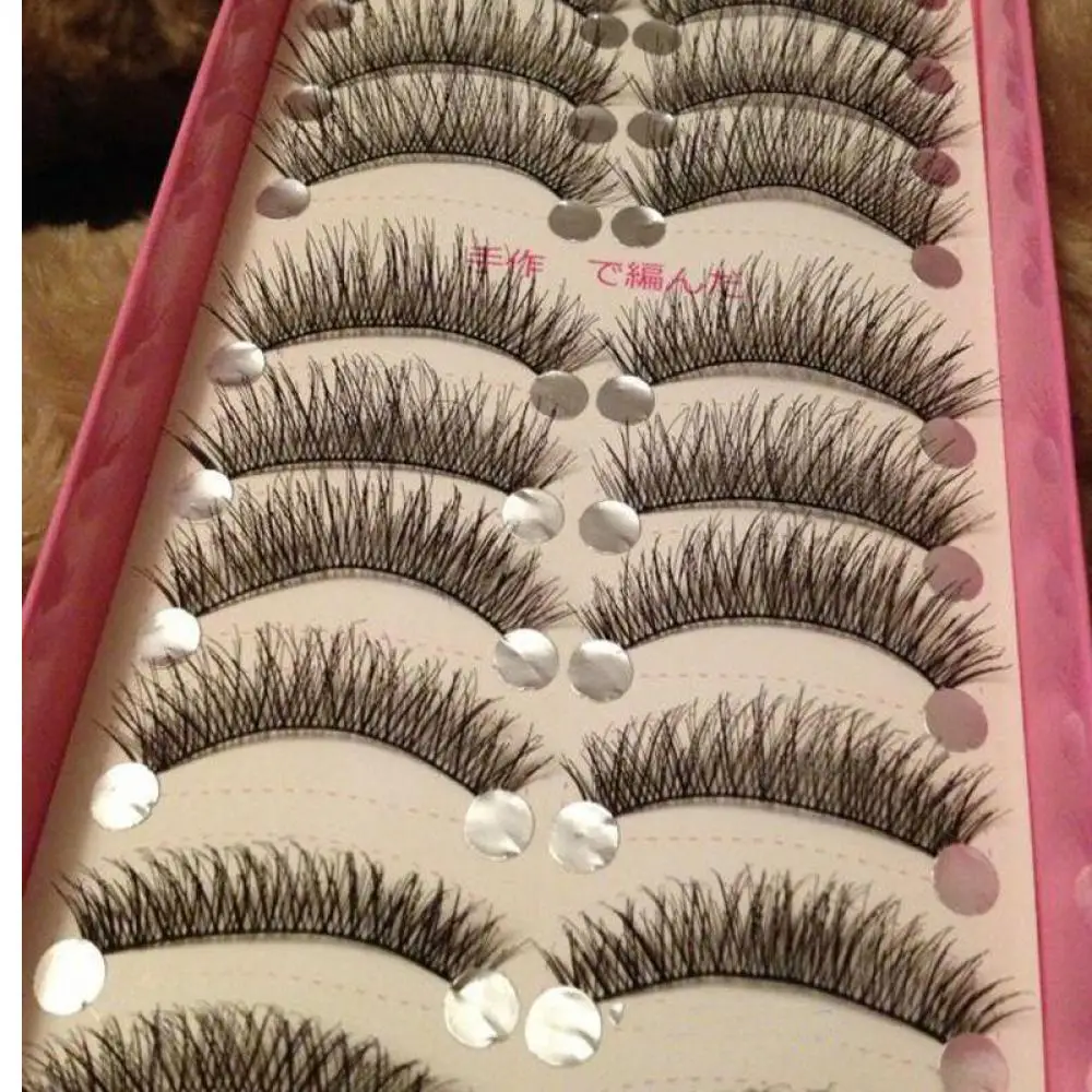 10 Pairs/set Natural Long False Eyelashes Thick Cross Makeup Beauty Fake Eyelashes cilios Fake Eye Lashes Extension Tools
10 Pairs/set Natural Long False Eyelashes Thick Cross Makeup Beauty Fake Eyelashes cilios Fake Eye Lashes Extension Tools