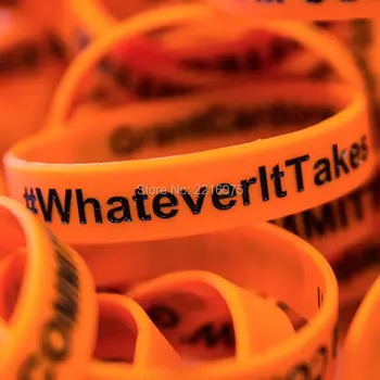 300pcs 10X Rule Inspirational #whatever it takes wristband silicone bracelets free shipping by DHL express
300pcs 10X Rule Inspirational #whatever it takes wristband silicone bracelets free shipping by DHL express