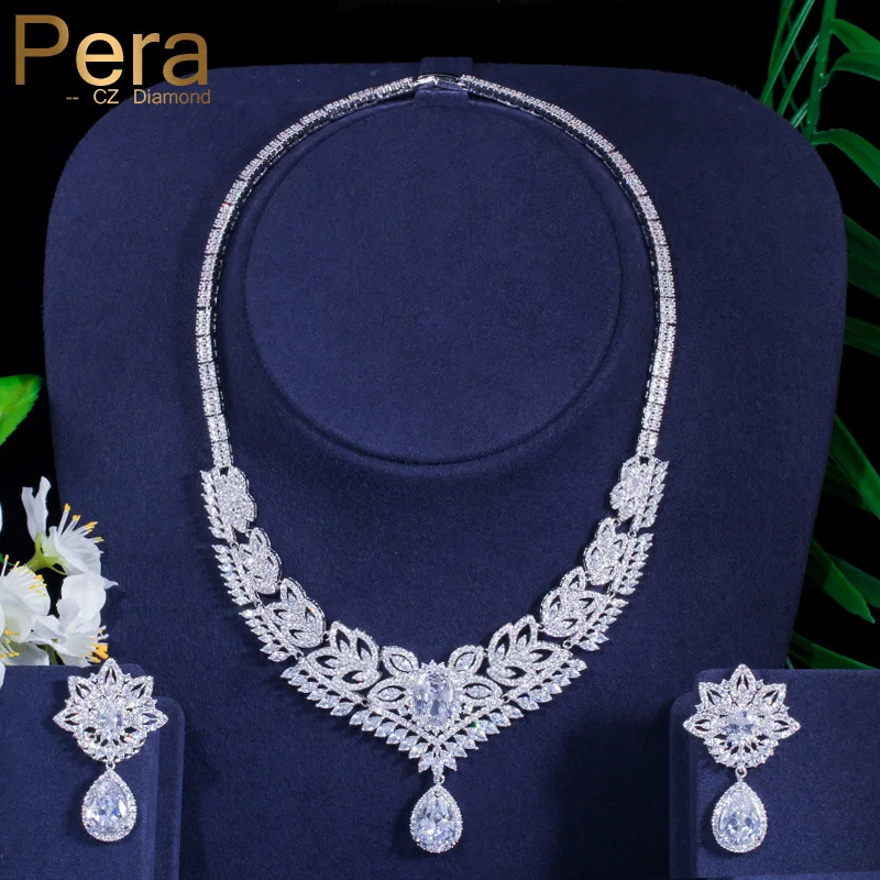 Pera Luxury Brand Design Big Statement Long Dangle Drop Pendant Necklace and Earrings Sets for Bridal Wedding Party Jewelry J015
Pera Luxury Brand Design Big Statement Long Dangle Drop Pendant Necklace and Earrings Sets for Bridal Wedding Party Jewelry J015