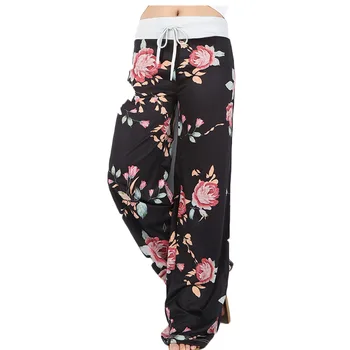 CEARPION Spring Women Sleep Bottoms Casual Daily Floral Print Sleepwear Loose Elastic Waist Pants Nightgown Femme Lounge Pants
CEARPION Spring Women Sleep Bottoms Casual Daily Floral Print Sleepwear Loose Elastic Waist Pants Nightgown Femme Lounge Pants