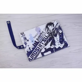 New Arrival: Anime Black Butler Sebastian Canvas Children Convenient Pen Storage Scroll Bag
New Arrival: Anime Black Butler Sebastian Canvas Children Convenient Pen Storage Scroll Bag